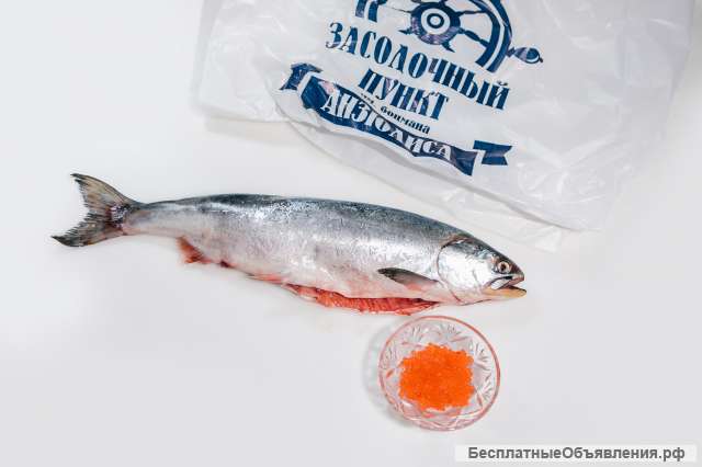 Горбуша с икрой всего за 299р