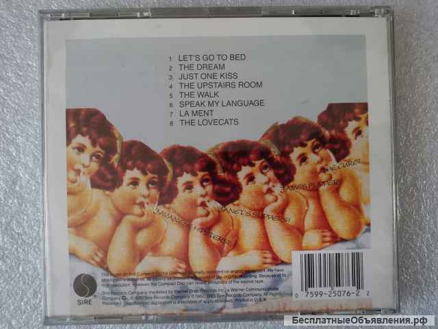 CD The Cure Japanese Whispers 9 25076-2 made in USA оригинальный