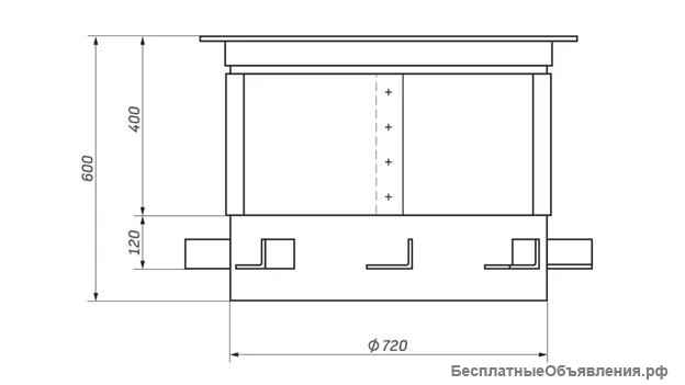 Стаканы С1, С2, С3, С4, С5 Серия 1.494-24 выпуск 2/90