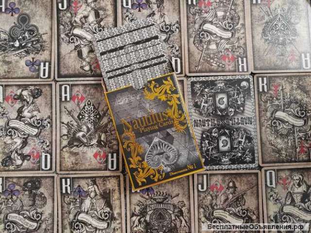 Игральные карты дизайнерские Nautilus Dissonantia
