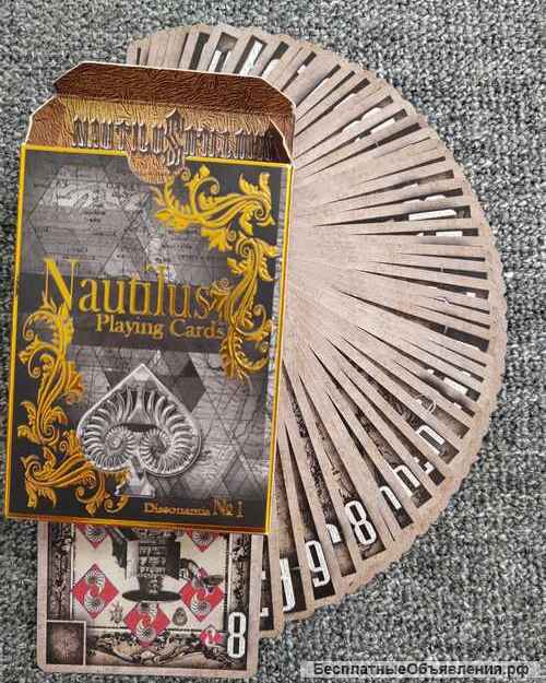Игральные карты дизайнерские Nautilus Dissonantia