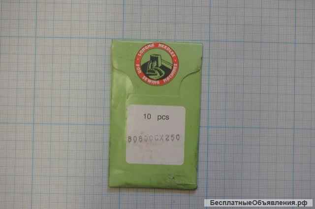 Игла gk35-2c швейная промышленная тип 80800х200`250 80800cх250 Long ma needles