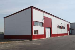 Здания, склады, ангары из сэндвич панелей