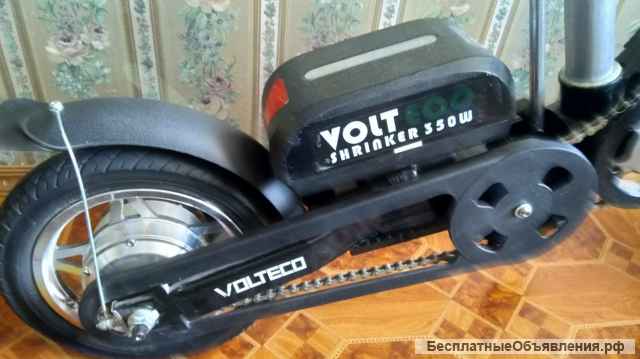 Складной электровелосипед Волтеко. Три в одном