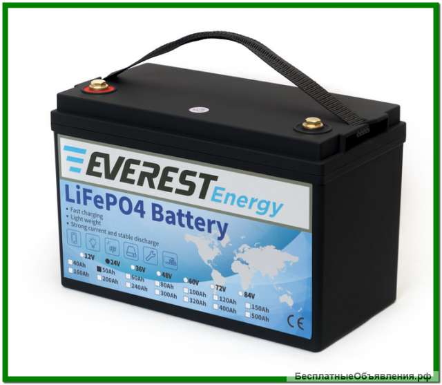 Everest Energy LFP-24V50А