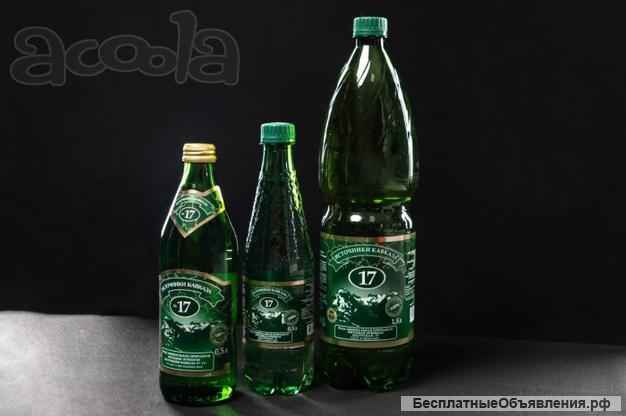 Минеральная вода "Источники Кавказа" и лимонады