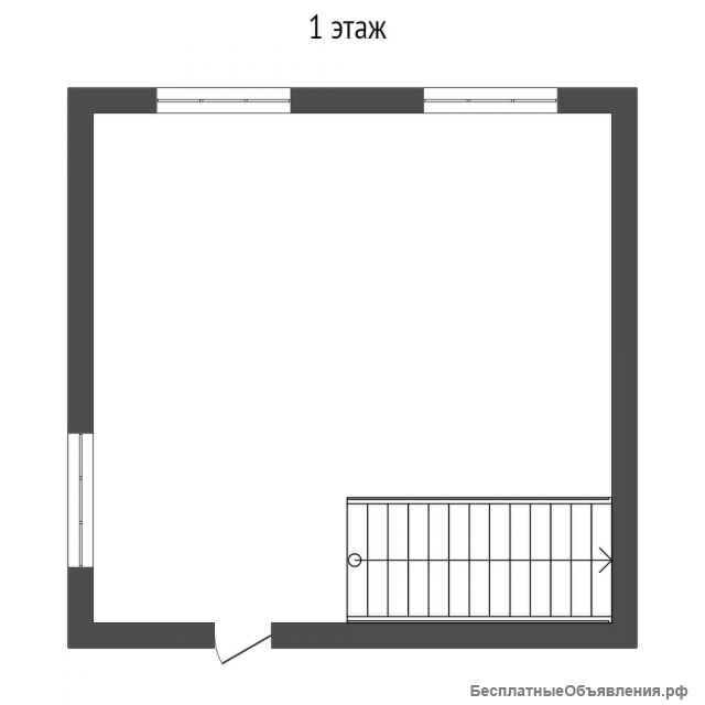 Дом в районе центральной больницы