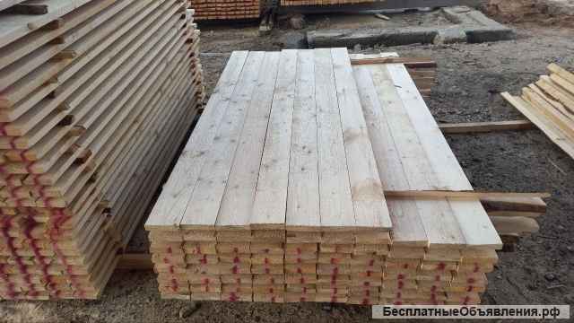 Заборная доска 25*100 хвоя 2 метра
