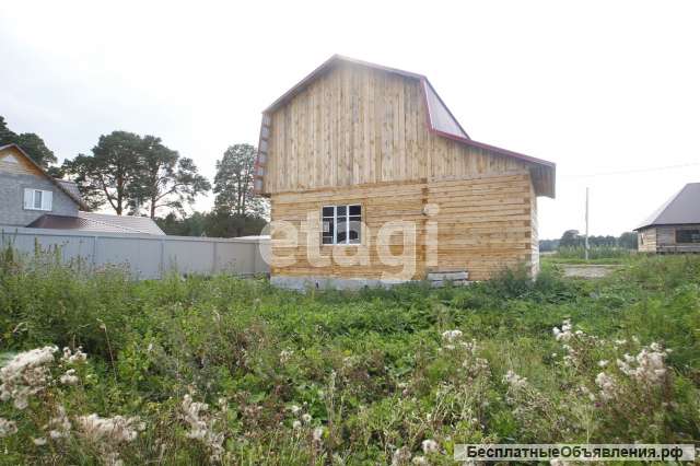 Недостроенный дом в селе Падун