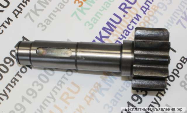 Вал-шестерня редуктора КМУ Unic 200 (12 зубов)