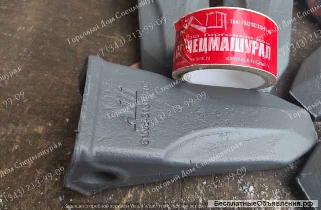 Коронка ковша 61N6-31310RC для Hyundai R180