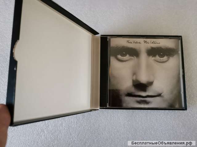 CD Phil Collins - Face Value - 82520-2 ATLANTIC 24kt gold Gold Standard Made in USA оригинальный