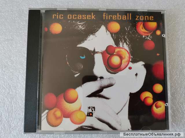 CD Ric Ocasek - Fireball Zone - 9 26552-2 REPRISE Made in USA оригинальный