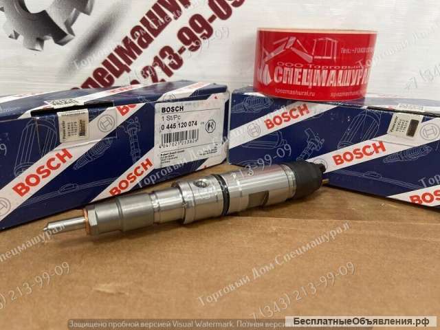 Форсунка 0445120074 для двигателей Volvo
