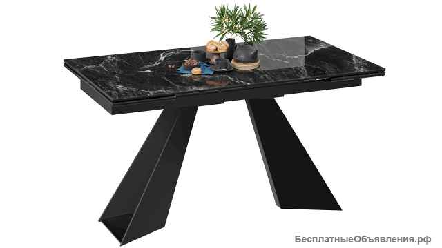 Стол обеденный «Гермес» цвет чёрный