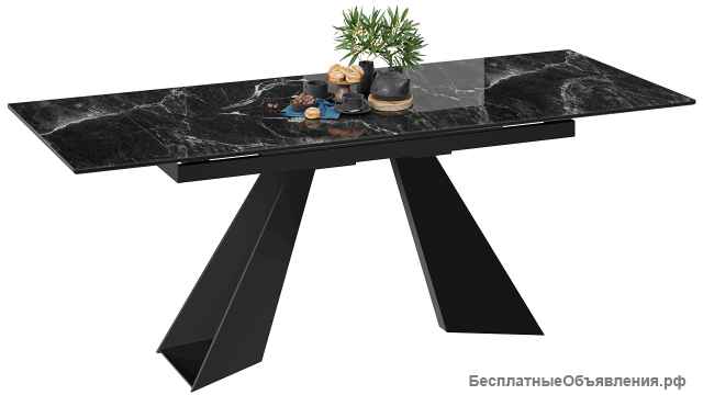 Стол обеденный «Гермес» цвет чёрный