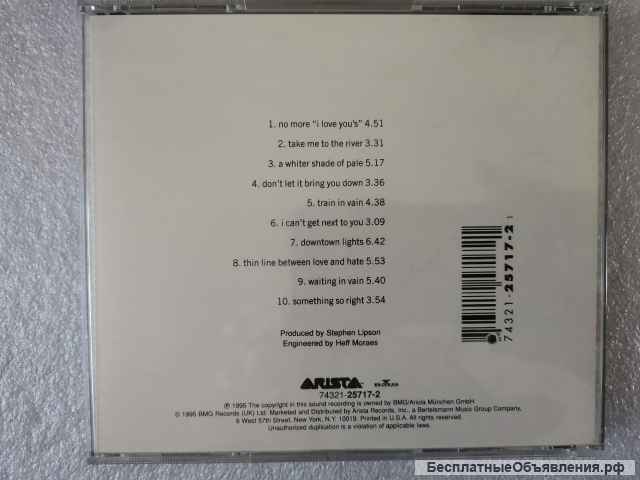 CD Annie Lennox - medusa - 74321-25717-2 ARISTA Made in USA оригинальный