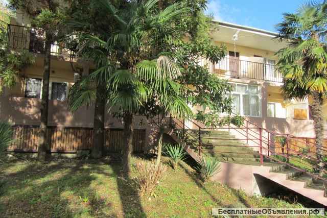 Действующая база отдыха на берегу Черного моря