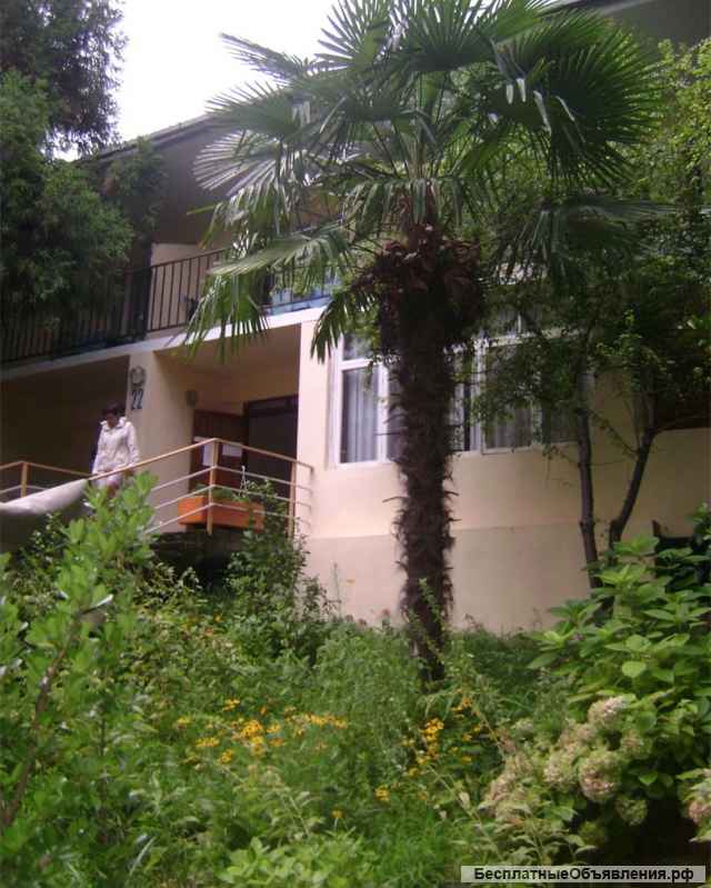 Действующая база отдыха на берегу Черного моря