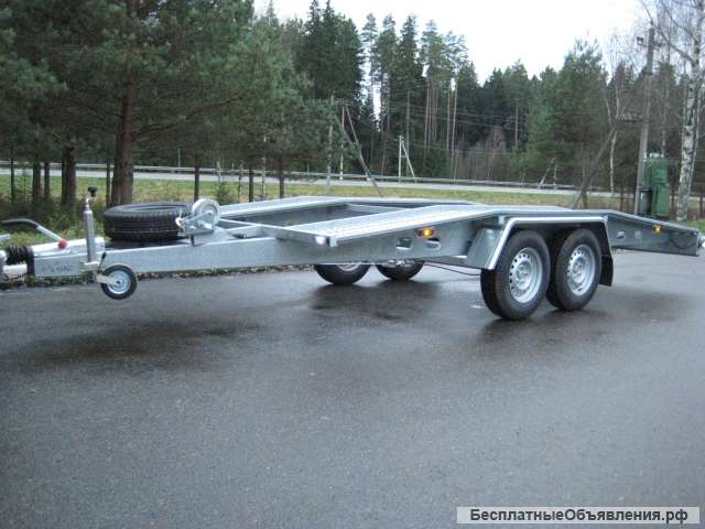 Новый прицеп-автовоз польша.465*210-2600кг.