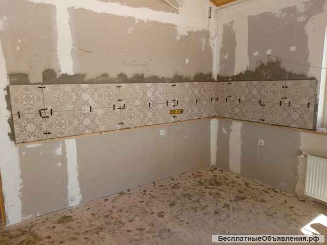 Укладка кафеля. Ремонт квартир