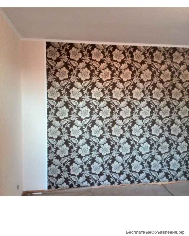 Поклейка обоев