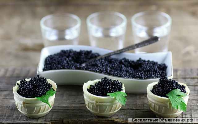 Черная икра премиум качества