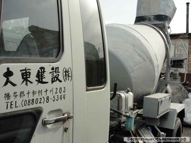 Автобетоносмеситель Хино, Миксер