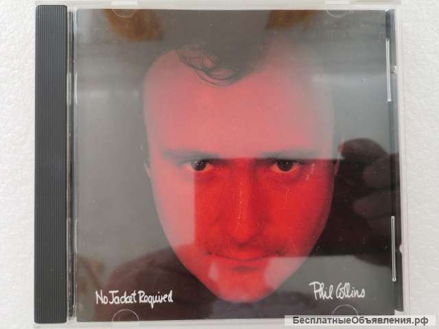 CD Phil Collins - No Jacket Required - 7 81240-2 ATLANTIC Made In USA