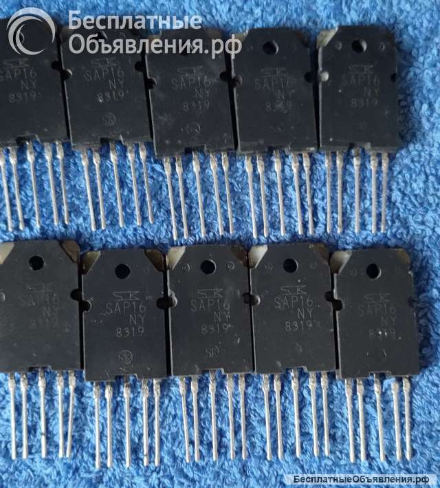 SAP16N (SAP16 N) SANKEN, NPN, 150W, 160V, 15A, TO3PL-5 оригинальный НОВЫЙ
