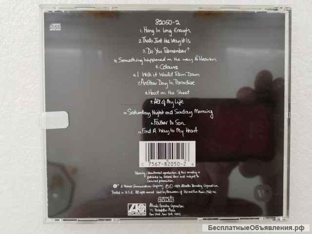 CD Phil Collins - But Seriosly 82050-2 Atlantic Made In USA оригинальный