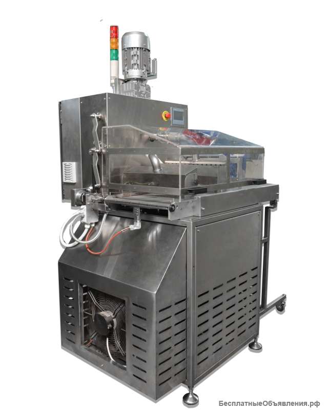 Глазировочная машина со встроенным темпером