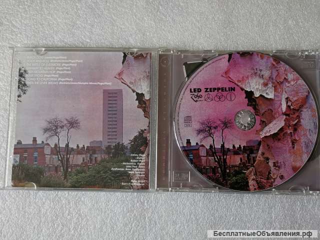 CD Led Zeppelin - Untitled - SW028-2 SomeWax оригинальный