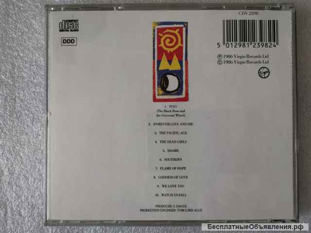 CD OMD - Orchestral Manoeuvres In The Dark - The Pacific Age - CDV 2398 Made In UK оригинальный