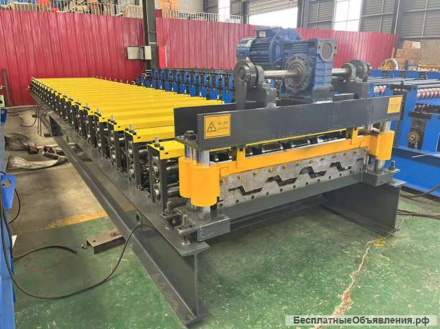 Станок для профинастиль с электрическими ножницами НС44