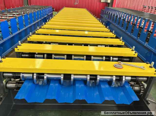 Станок для профинастиль с электрическими ножницами НС44