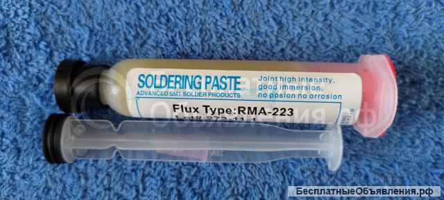 10cc Flux паяльная паста RMA223 RMA-223 оригинальная НОВАЯ