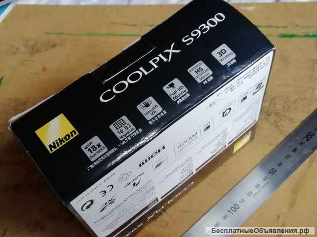 Фотоаппарат Nikon coolpix s9300 (новый)