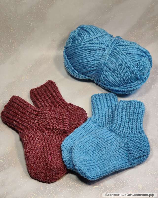Носки вязаные ручная работа