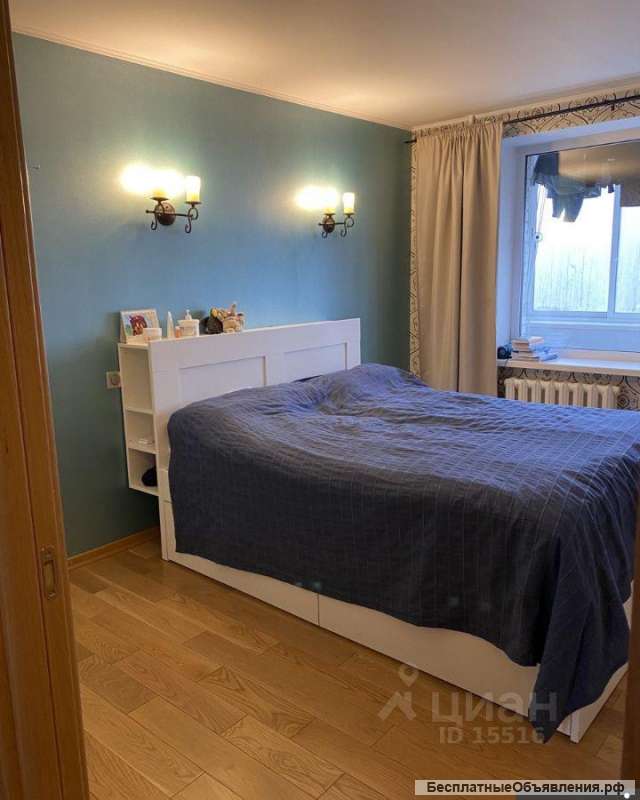 3-к квартира, 57 м2, 6/9 эт