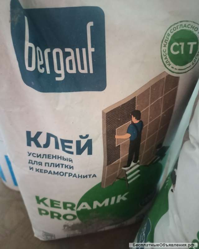 Керамическая плитка и клей