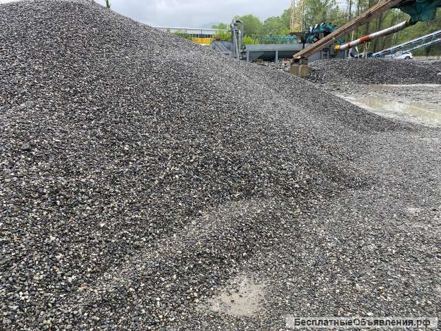 Мытый речной грунт