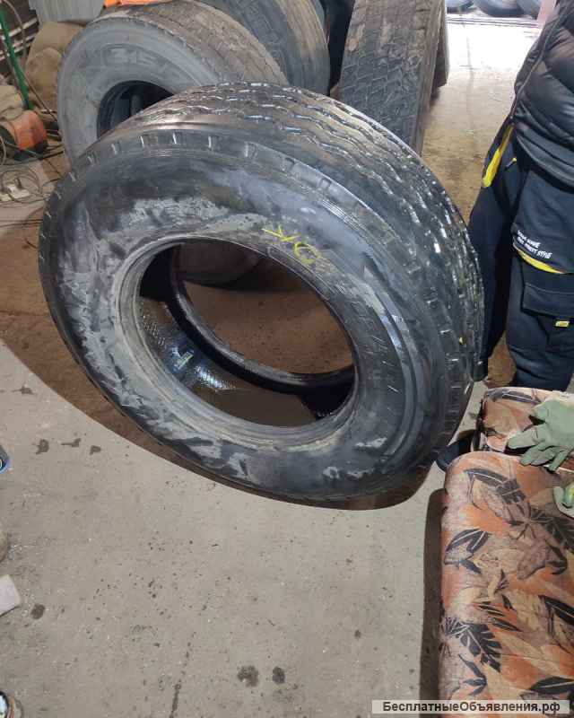 Грузовые шины Б/У 385 65 R22.5 Кама
