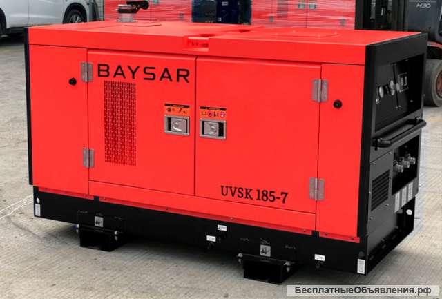 Дизельный компрессор винтовой BAYSAR UVSK 185-7