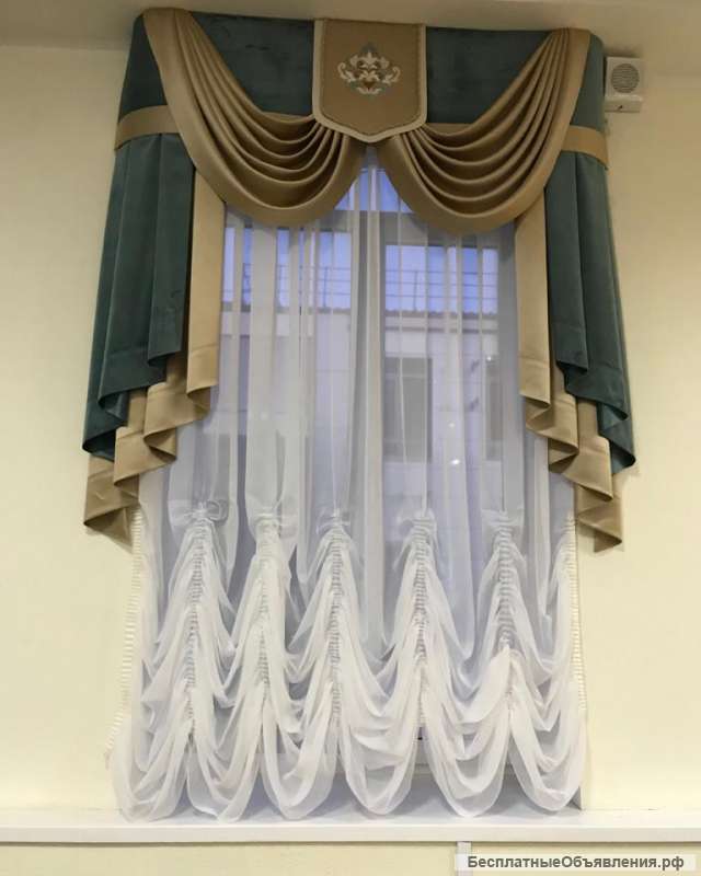 Пошив штор высокого качества