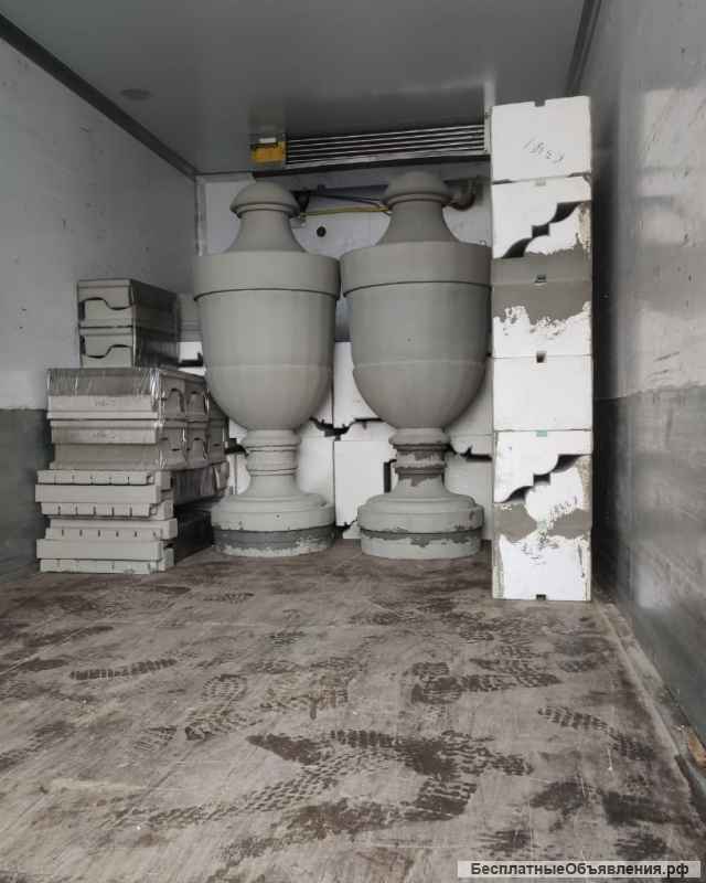 Фасадный декор из пенополистирола