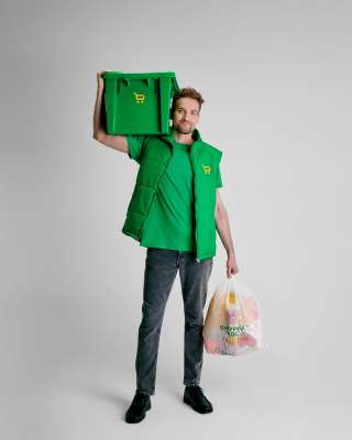 Курьер на авто/велокурьер по доставке продуктов