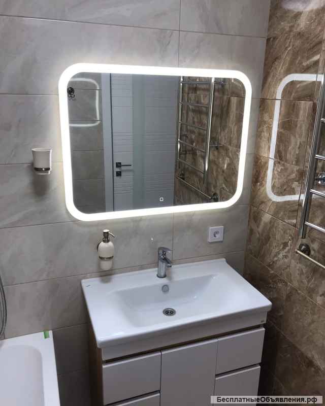 Монтаж-Люстр. Телевизора. Зеркал. Смесителя. Ламината. Плинтуса