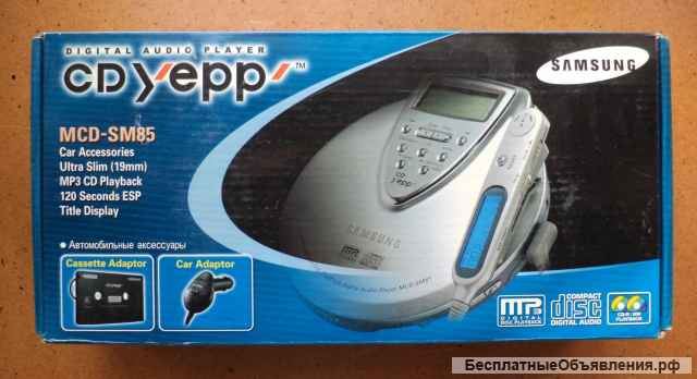 Плеер дисков Samsung MP3-CD MCD-SM85