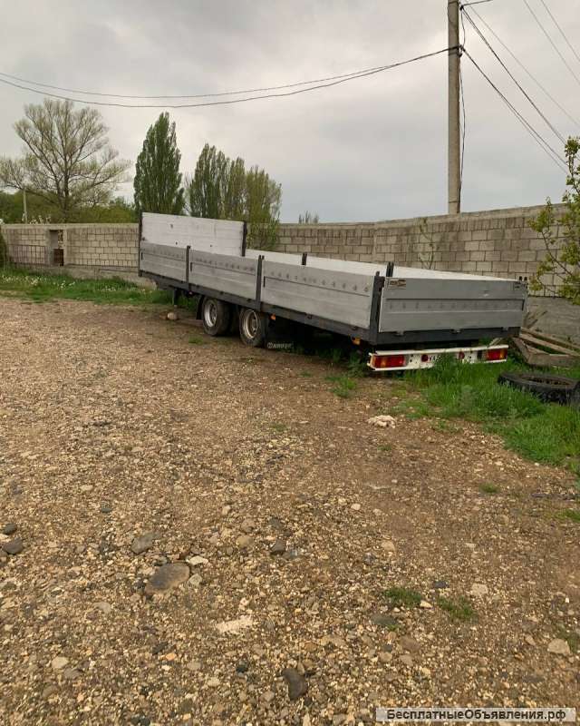 Прицеп низкорамный польский